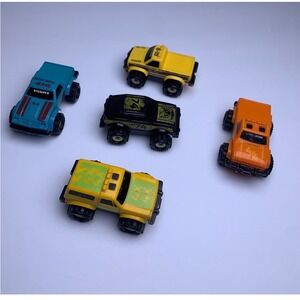Vintage McDonald's Schaper Stomper 4x4 Truck Lot of 5 Chevy S-10 Ford 1980s Toy
